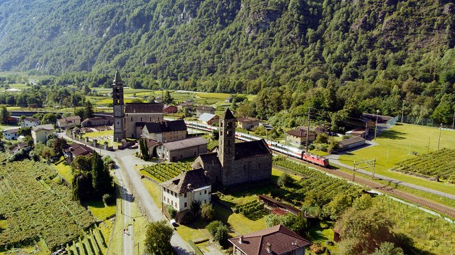 Traumhafte Bahnstrecken der Schweiz - Season 1 - Im Gotthard Panorama Express vom Vierwaldstättersee ins Tessin - Filmfotók