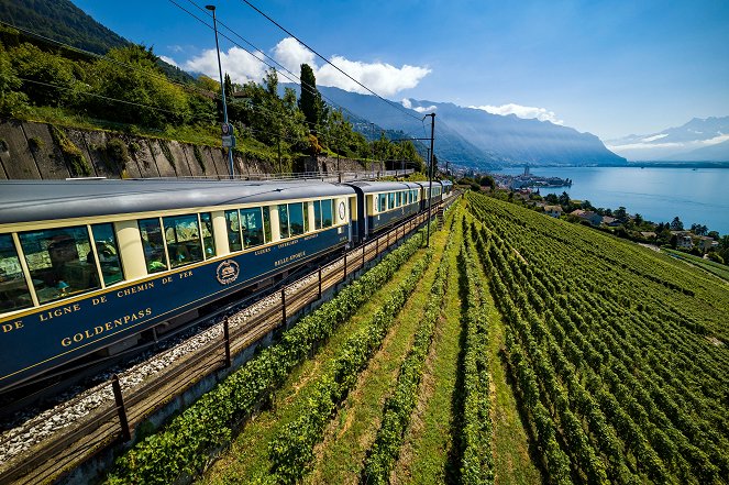 Traumhafte Bahnstrecken der Schweiz - Im Goldenpass Belle Époque von Montreux ins Berner Oberland - Z filmu