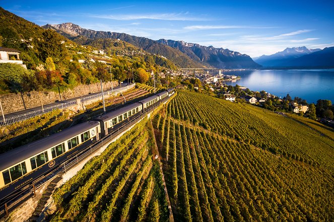 Traumhafte Bahnstrecken der Schweiz - Im Goldenpass Belle Époque von Montreux ins Berner Oberland - Filmfotos