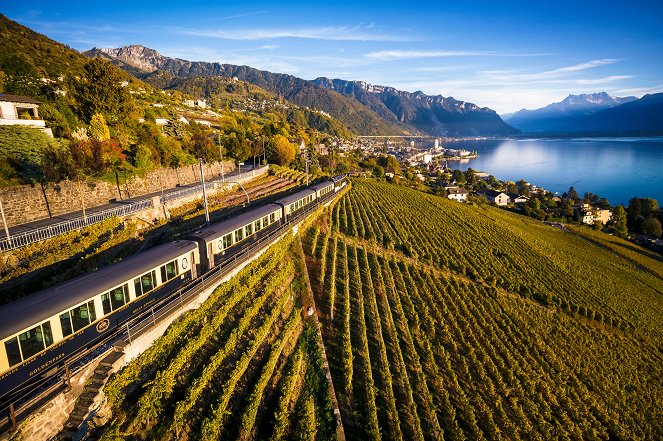 Traumhafte Bahnstrecken der Schweiz - Im Goldenpass Belle Époque von Montreux ins Berner Oberland - Z filmu