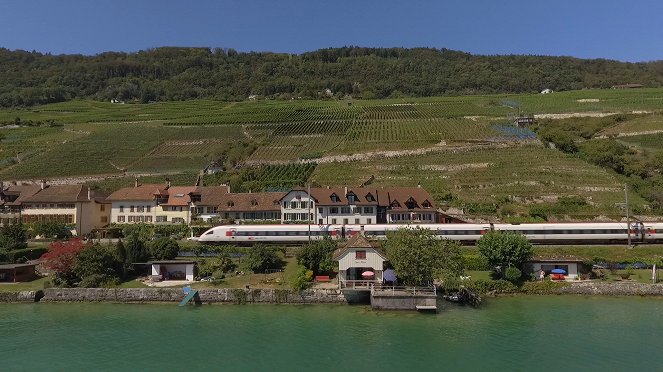 Traumhafte Bahnstrecken der Schweiz - Vom Dreiseenland durch das Lavaux bis nach Genf - De la película