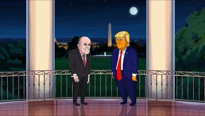 Prezydent z kreskówki - Wartime President - Z filmu