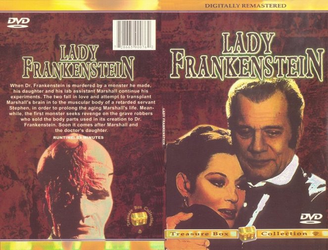 Lady Frankenstein - Carátulas