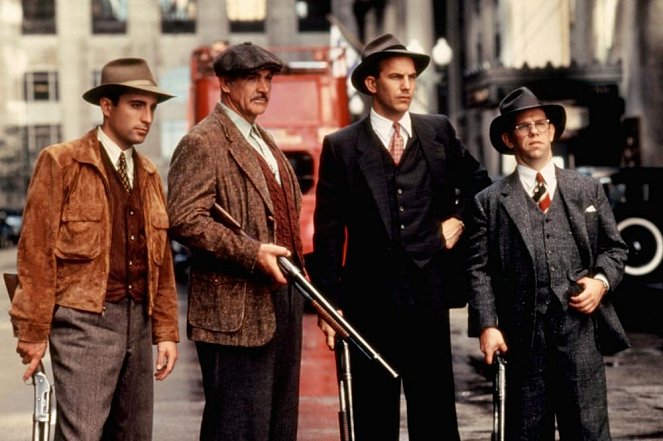 The Untouchables - Van film - Andy Garcia, Sean Connery, Kevin Costner, Charles Martin Smith