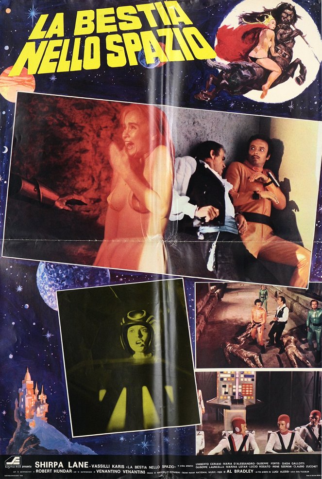 Beast in Space - Lobby Cards