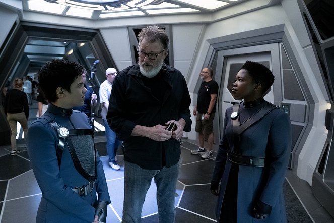 Star Trek: Discovery - People of Earth - Tournage - Blu del Barrio, Jonathan Frakes
