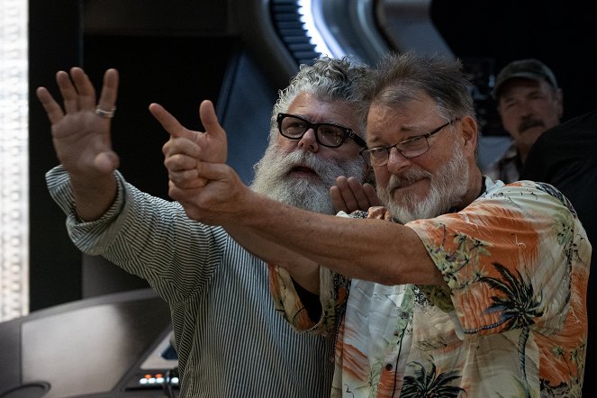 Star Trek: Discovery - People of Earth - Tournage - Crescenzo G.P. Notarile, Jonathan Frakes