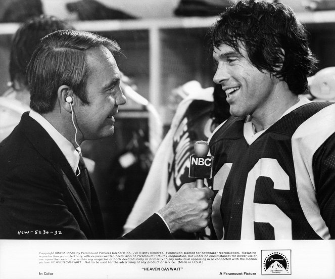 Der Himmel soll warten - Lobbykarten - Dick Enberg, Warren Beatty