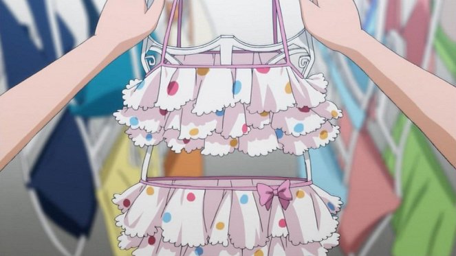 A Certain Scientific Railgun - Season 1 - A Bikini Divides the Eyeline Between Top and Bottom, but a One-Piece Shows Off the Figure so They Only Flatter the Slender - Photos