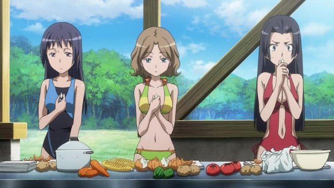 A Certain Scientific Railgun - Season 1 - A Bikini Divides the Eyeline Between Top and Bottom, but a One-Piece Shows Off the Figure so They Only Flatter the Slender - Photos