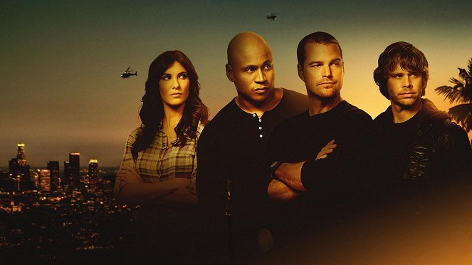 Navy CIS: L.A. - Season 12 - Werbefoto - Daniela Ruah, LL Cool J, Chris O'Donnell, Eric Christian Olsen