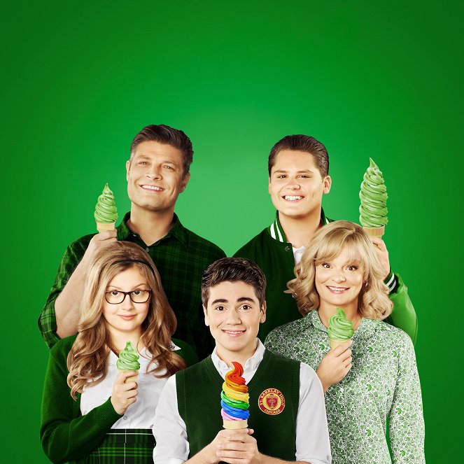 The Real O'Neals - Season 1 - Promoción - Bebe Wood, Jay R. Ferguson, Noah Galvin, Matt Shively, Martha Plimpton