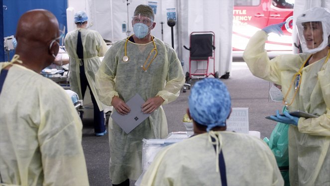Grey's Anatomy - Die jungen Ärzte - Season 17 - Eine neue Welt - Filmfotos - Kevin McKidd, Kim Raver