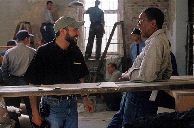 Vykúpenie z väznice Shawshank - Z nakrúcania - Frank Darabont, Morgan Freeman
