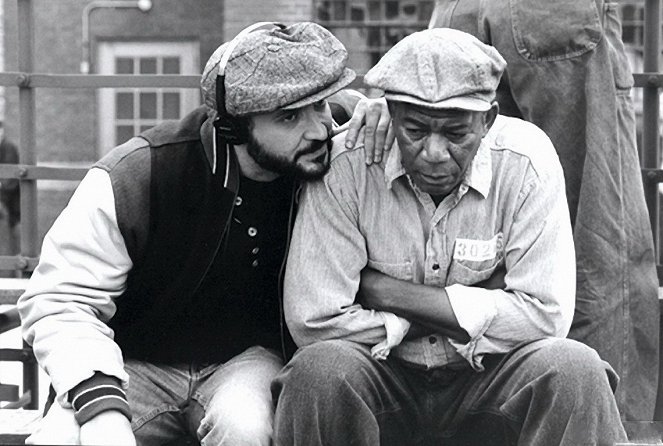 The Shawshank Redemption - Van de set - Frank Darabont, Morgan Freeman