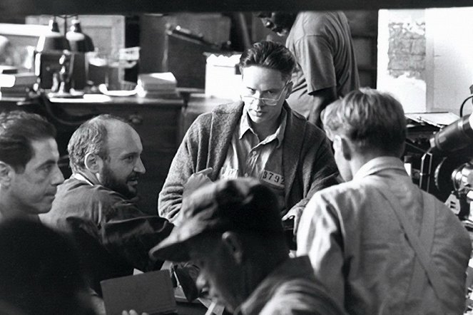 Os Condenados de Shawshank - De filmagens - Frank Darabont, Tim Robbins