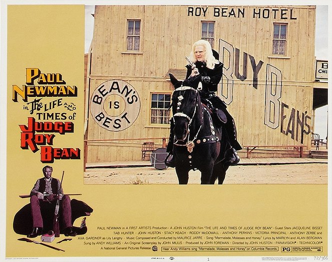 The Life and Times of Judge Roy Bean - Lobbykaarten