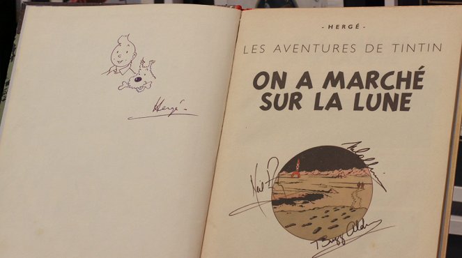 Au fil des enchères - L’Album dédicacé de Tintin - Photos