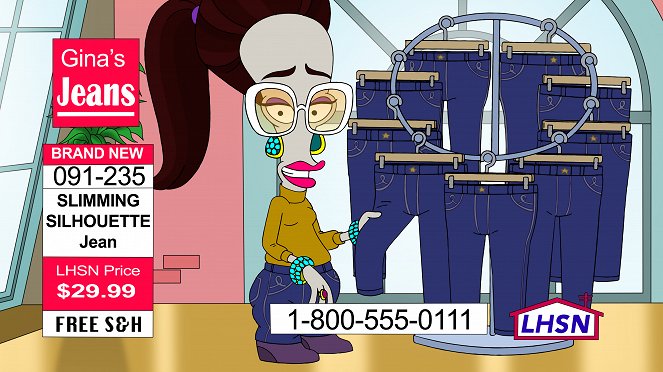 American Dad! - Season 16 - I Am the Jeans: The Gina Lavetti Story - Van film