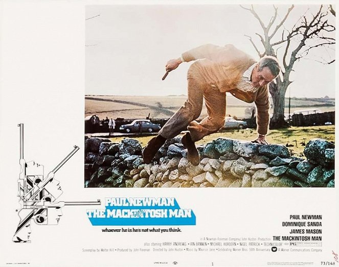 Der Mackintosh Mann - Lobbykarten - Paul Newman