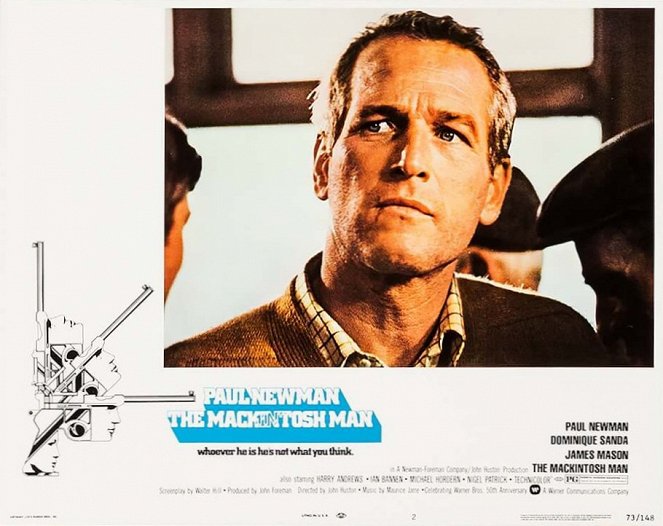 The MacKintosh Man - Lobby karty - Paul Newman