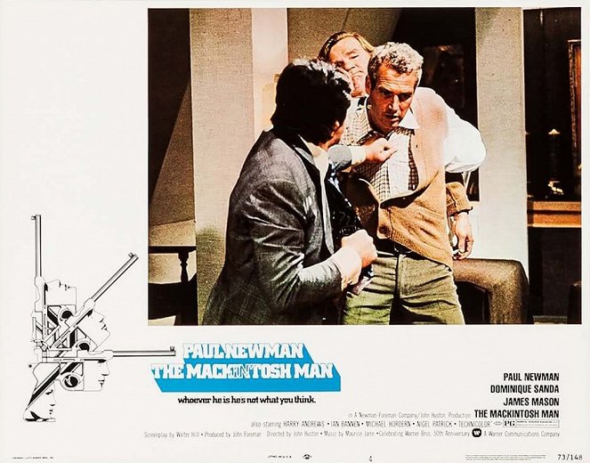 Der Mackintosh Mann - Lobbykarten - Paul Newman