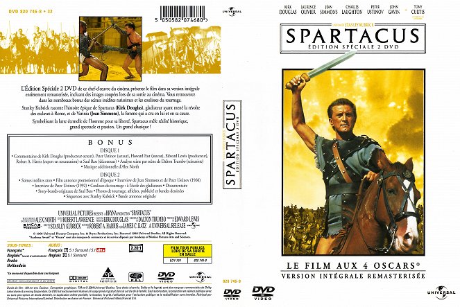 Spartacus - Borítók