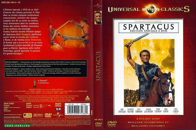 Spartacus - Couvertures
