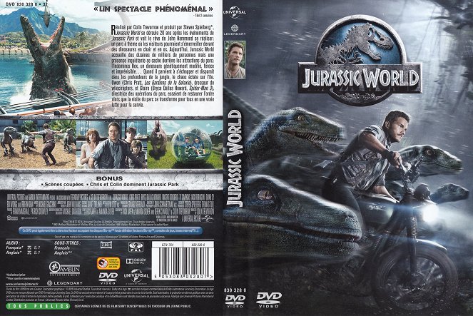 Jurassic World - Carátulas