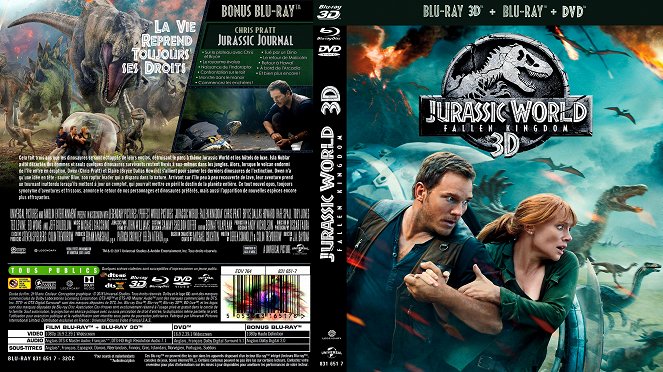 Jurassic World: Fallen Kingdom - Covers