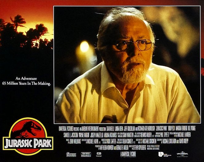 Jurassic Park - Lobbykaarten - Richard Attenborough