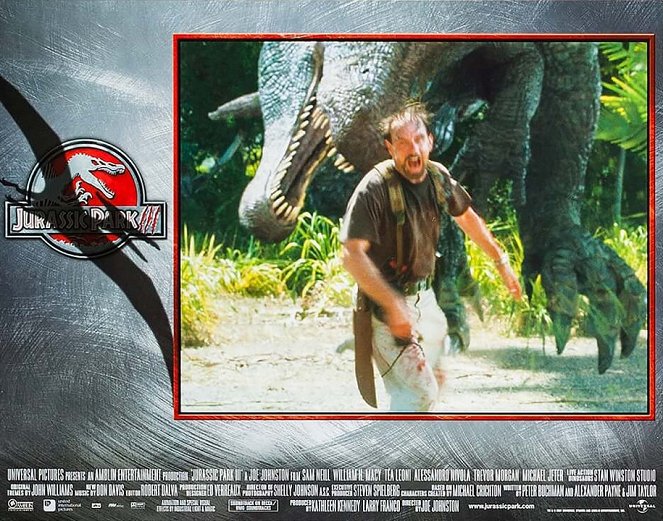 Jurassic Park III - Mainoskuvat