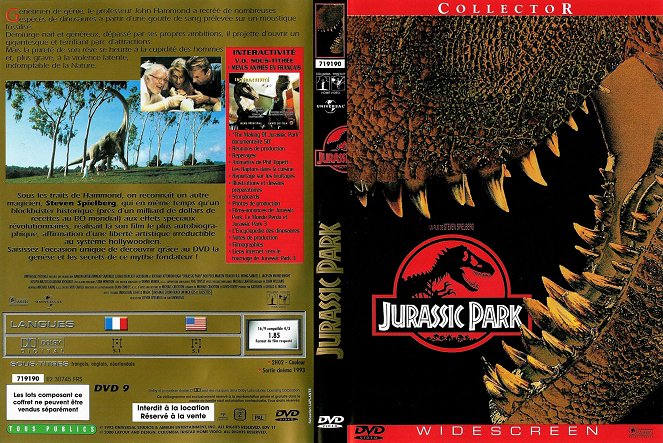Jurassic Park - Couvertures