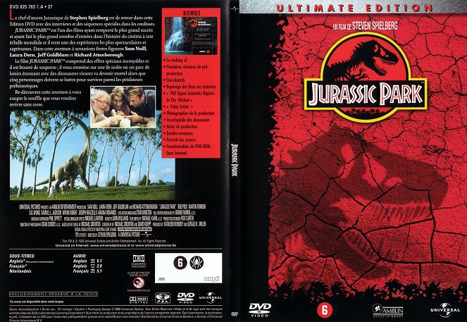 Jurassic Park - Couvertures