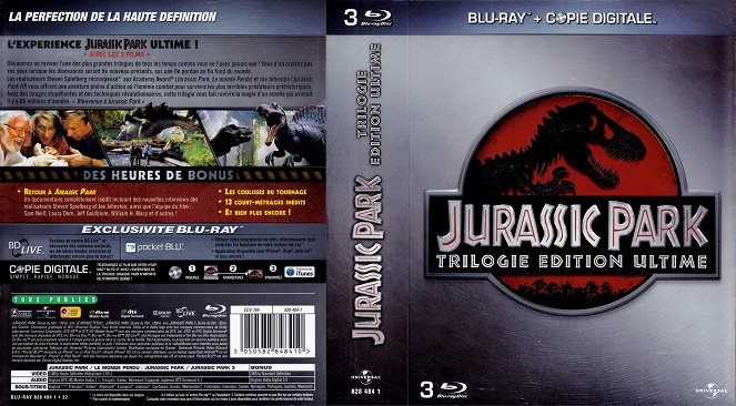 O Mundo Perdido: Jurassic Park - Capas