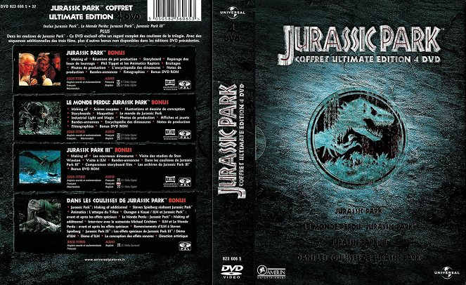 Jurassic Park 3 - Borítók