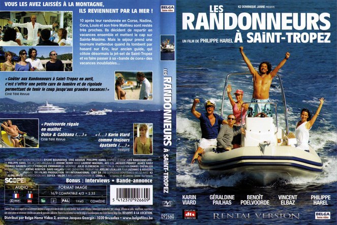 Les Randonneurs à Saint-Tropez - Okładki