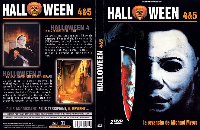 Halloween 5 - A Vingaça de Michael Myers - Capas