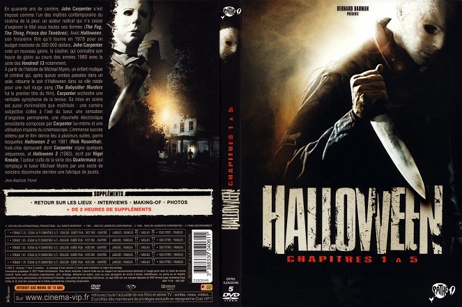 Halloween 5 - A Vingaça de Michael Myers - Capas