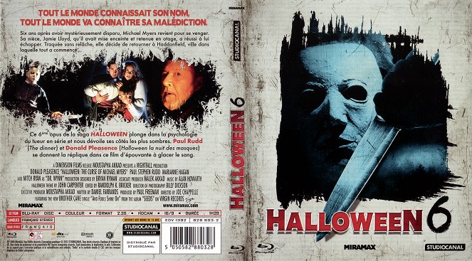 Halloween: The Curse of Michael Myers - Covers