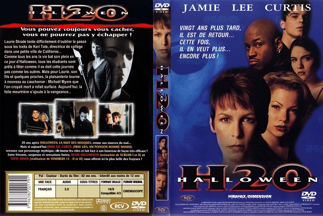 Halloween H20: 20 Years Later - Covers