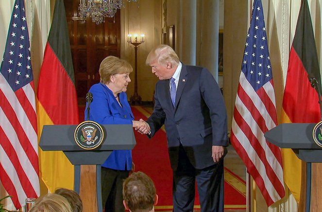 Angela Merkel, Donald Trump