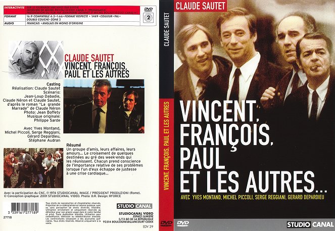 Vincent, François, Paul... et les autres - Okładki
