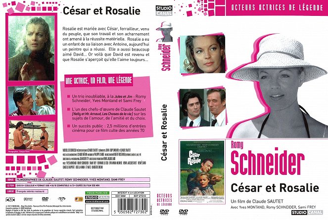 César et Rosalie - Couvertures