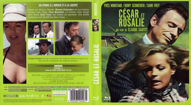 César et Rosalie - Borítók