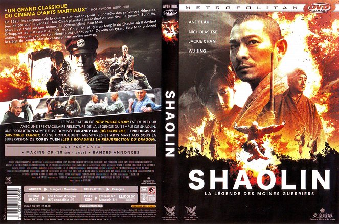 Shaolin - Couvertures