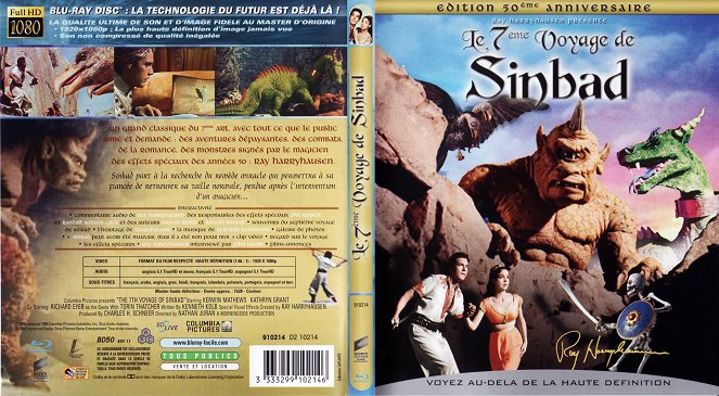 Le Septième Voyage de Sinbad - Couvertures