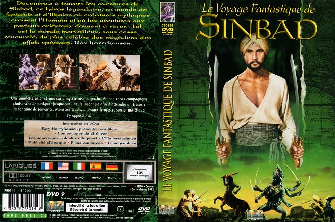 The Golden Voyage of Sinbad - Covers