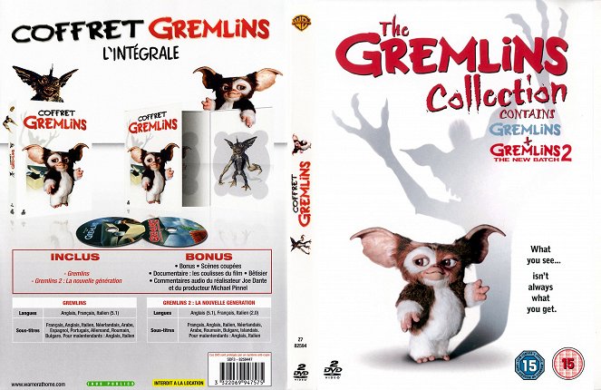 Gremlins - Carátulas