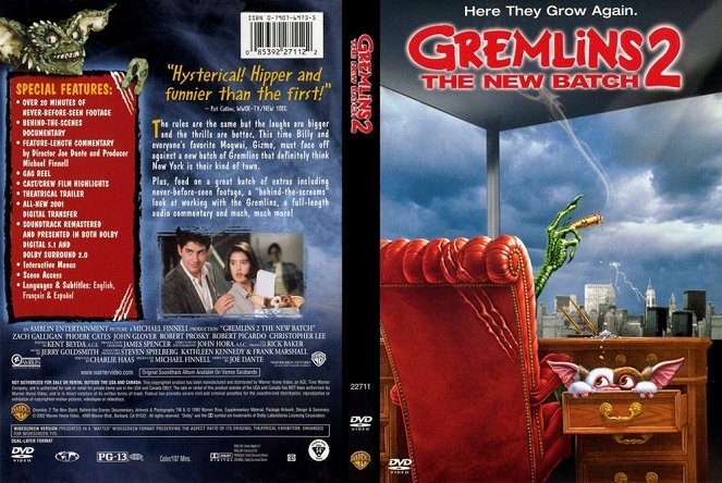 Gremlins 2: The New Batch - Covers